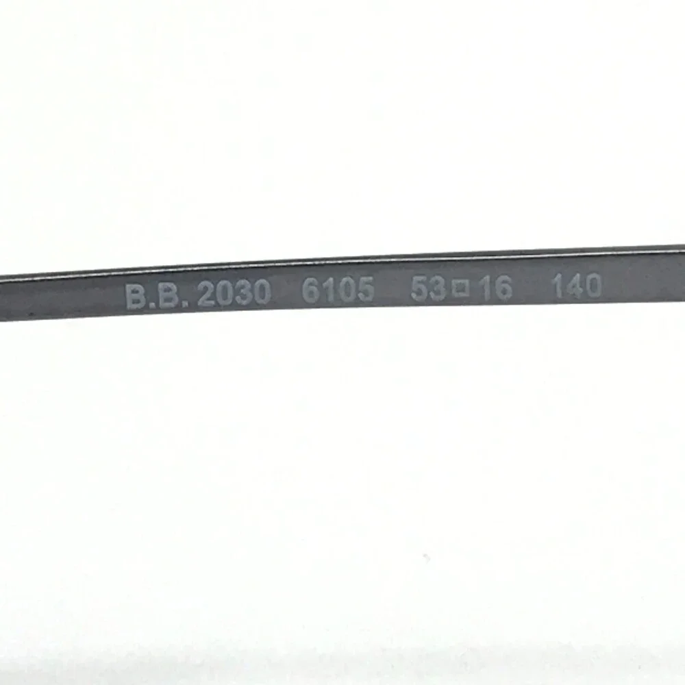 Brooks Brothers Eyeglasses Frames BB2030 6105 Black Grey Square 53-16-140